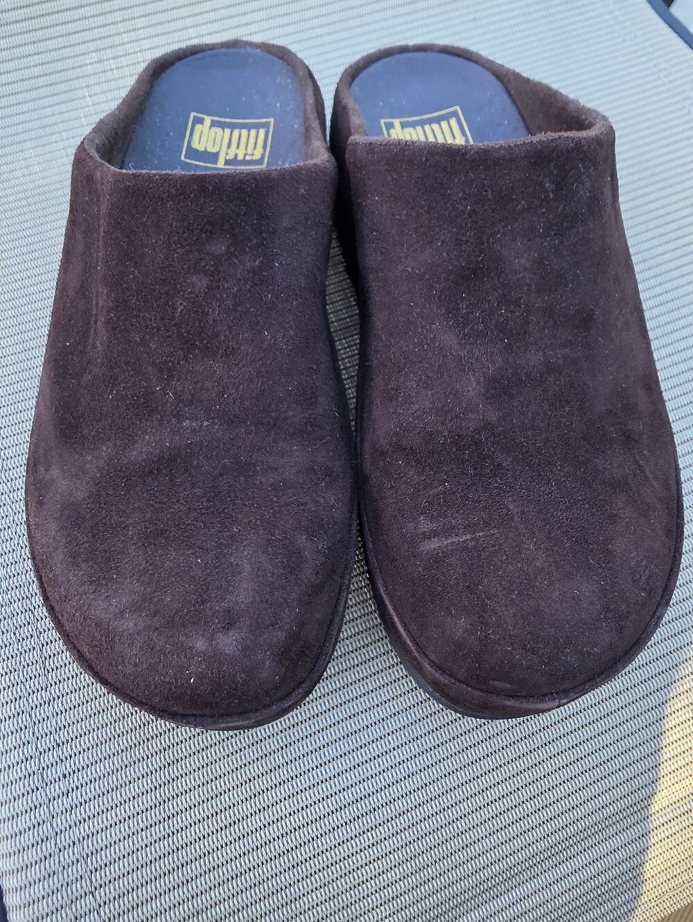 Women’s Brown Suede Slip-On Clog